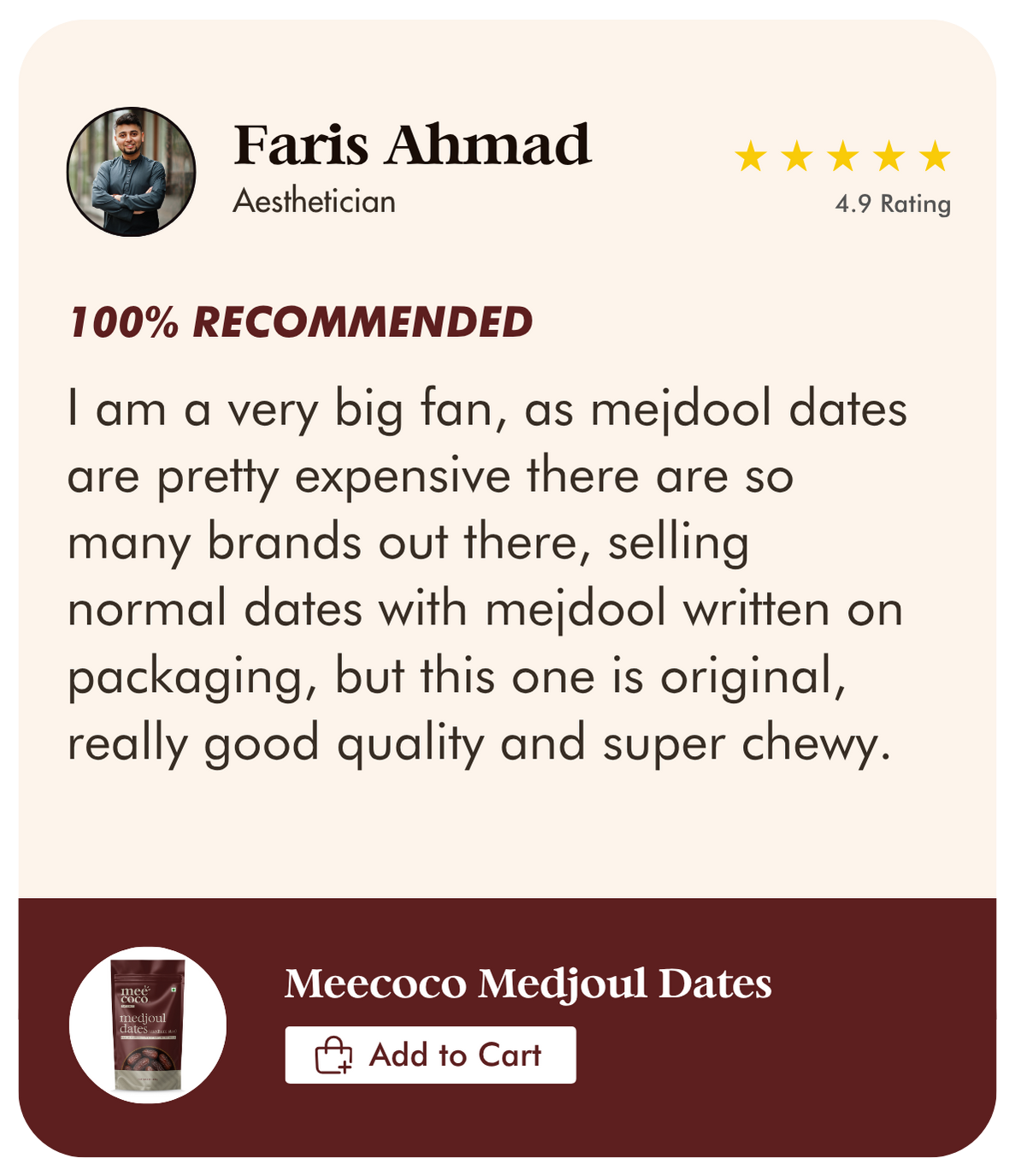 Customer review