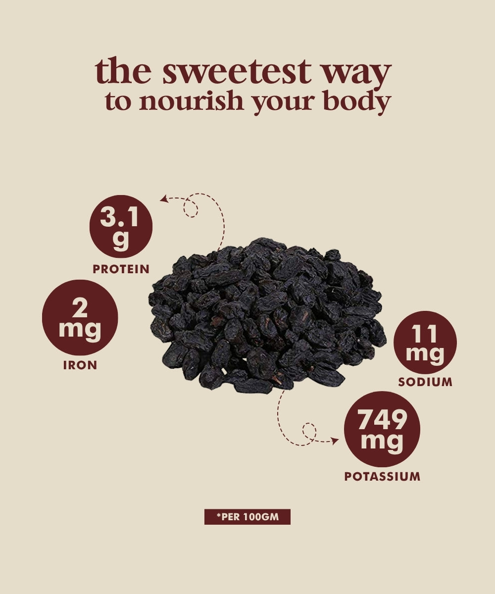 Meecoco Black Afgan Raisins