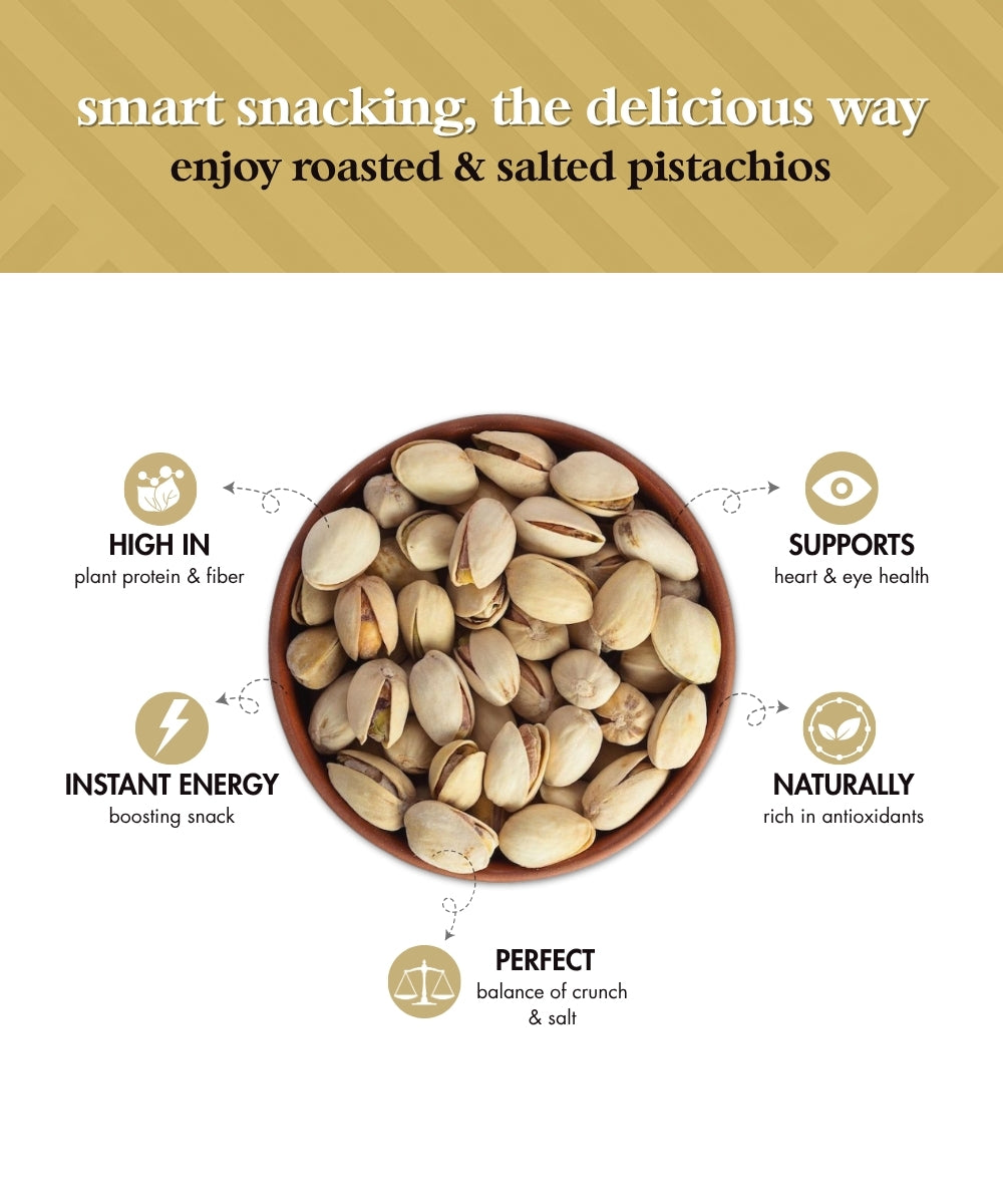 Meecoco Roasted & Salted California Pistachios