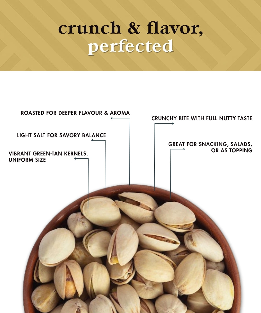 Meecoco Roasted & Salted California Pistachios