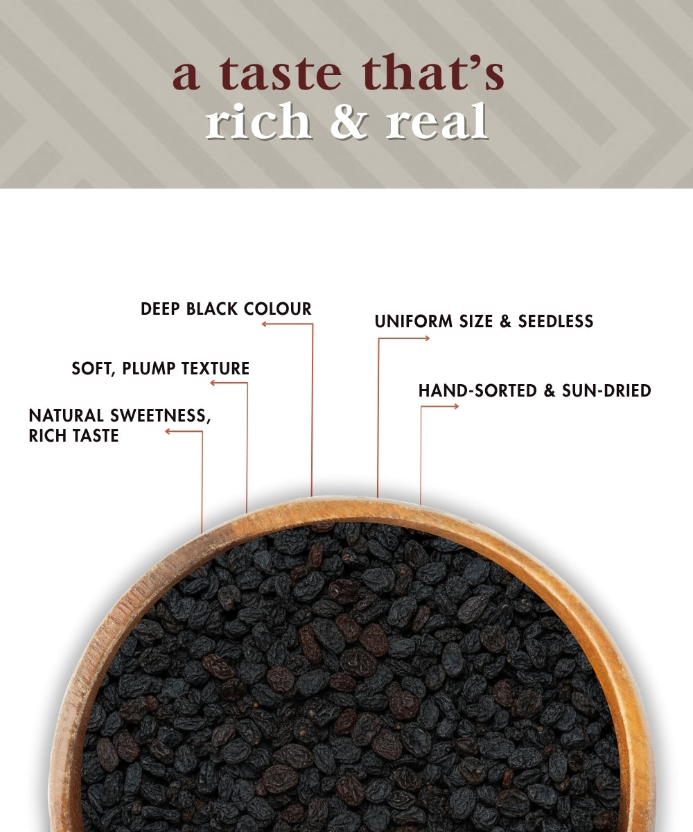 Meecoco Black Afgan Raisins