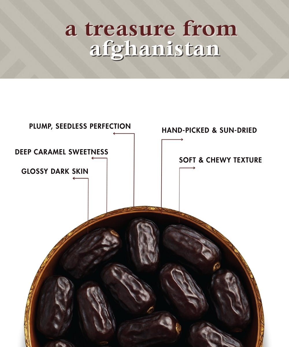 Meecoco Black Afghan Dates