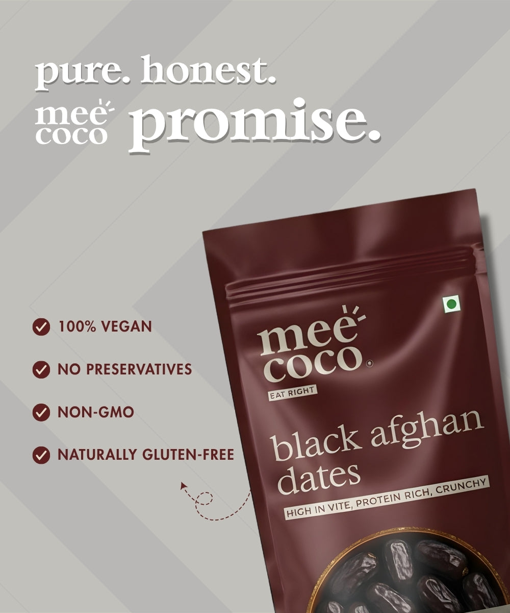 Meecoco Black Afghan Dates