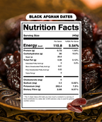 Meecoco Black Afghan Dates