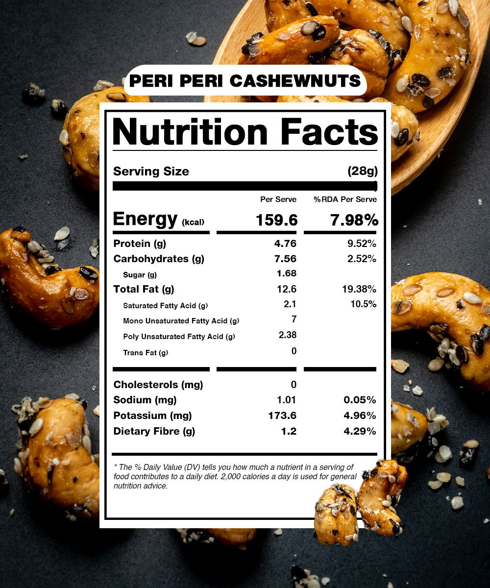 Meecoco Peri Peri Cashewnuts