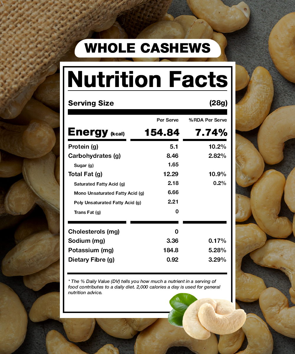Meecoco Whole Cashews